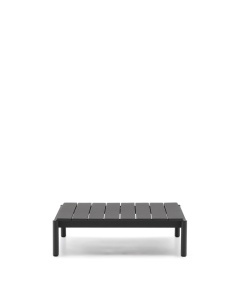 Masa de cafea exterior gri din metal 84x91 cm Sorells Kave Home