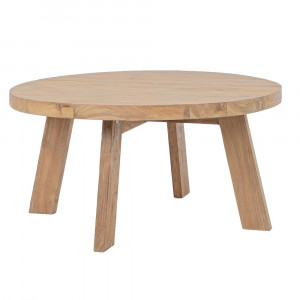 Masa de cafea exterior maro din lemn 80 cm Bolivar Bizzotto