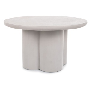 Masa de cafea gri din ciment 80 cm Rosalia The Home Collection