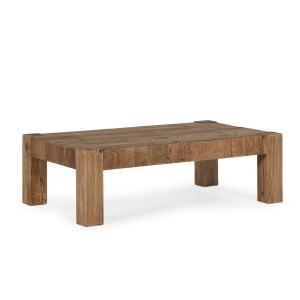 Masa de cafea maro din lemn 71x117 cm Aged Thai Natura