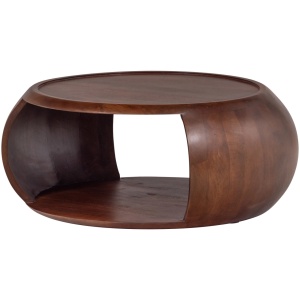 Masa de cafea maro din lemn 72 cm Cole Woood