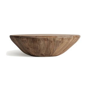 Masa de cafea maro din lemn 80 cm Erloy Vical Home