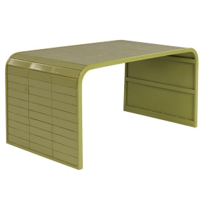 Masa de cafea verde din metal 47x80 cm Tiles Zuiver