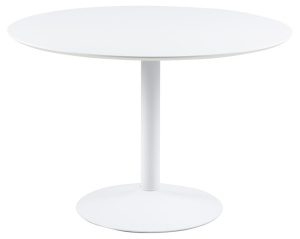 Masa dining alba din metal 110 cm Ibiza Big Actona Company