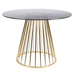Masa dining aurie din metal 104 cm Floris Quiet Object