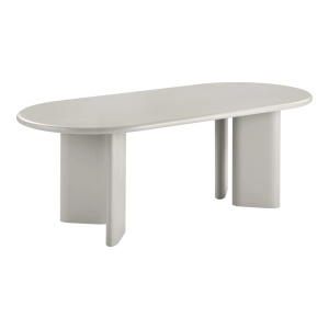 Masa dining bej nisipiu 100x220 cm Nagano House Nordic