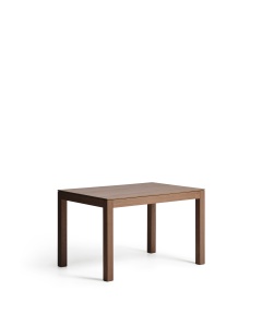 Masa dining extensibila maro inchis din lemn 80x130(190) cm Narevi Kave Home