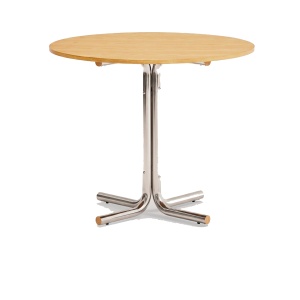 Masa dining maro/argintie 70 cm Passama Teulat