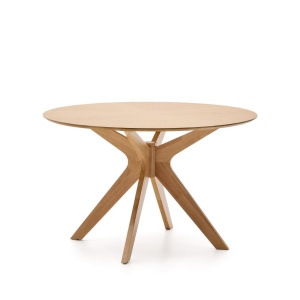 Masa dining maro din lemn 120 cm Naanim Kave Home