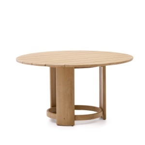 Masa dining maro din lemn 140 cm Xoriguer Kave Home