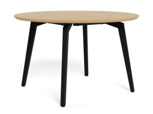 Masa dining maro/neagra din metal 120 cm Cadiz Actona Company