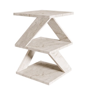 Masa laterala bej 30x30 cm Albeni The Home Collection