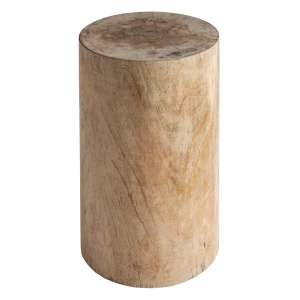 Masa laterala maro din lemn 33 cm Guelma Vical Home