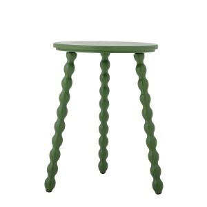 Masa laterala verde din lemn 41 cm Salino Bloomingville