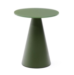 Masa laterala verde din metal 30 cm Wilshire Kave Home