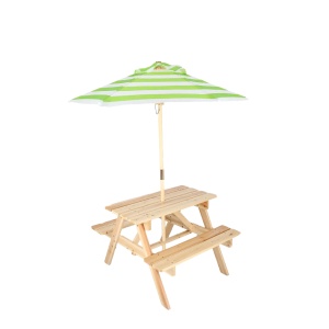 Masa picnic copii maro din lemn 100x116 cm Parn Esschert Design