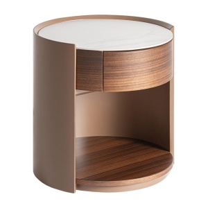 Noptiera multicolora din lemn Giswil One Vical Home