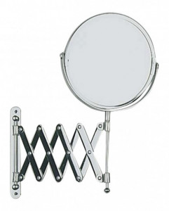 Oglinda cosmetica de perete din metal 19x50 cm Exclusive Wenko