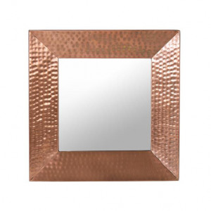 Oglinda patrata aramie din metal 61x61 cm Lucas Giner y Colomer