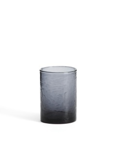 Pahar albastru din sticla 7x9 cm Obila Kave Home