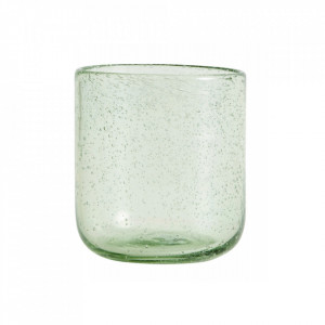 Pahar verde din sticla 300 ml Maroc Nordal