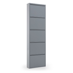 Pantofar gri deschis din metal Ode Five Doors Kave Home