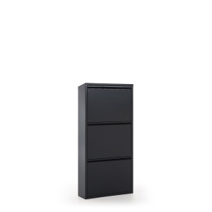 Pantofar gri inchis din metal Ode Three Doors Kave Home