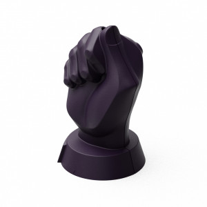 Pavilion mov din fibre sintetice The Handful of Light Tassen