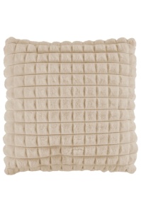 Perna bej din fibre sintetice 45x45 cm Harmony Lalee