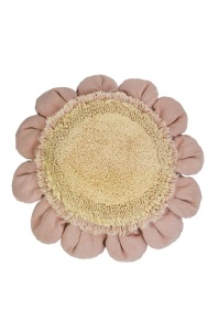 Perna de podea multicolora din bumbac 70 cm Daisy Lorena Canals