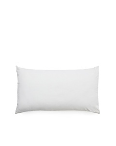 Perna dreptunghiulara alba din bumbac 40x80 cm Duca Kave Home