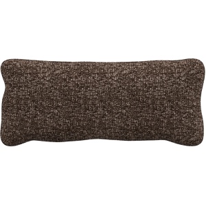 Perna dreptunghiulara maro din textil 30x70 cm Bean Melange Woood