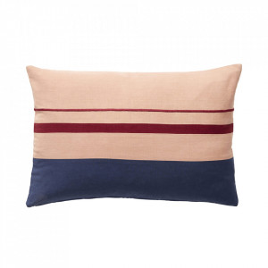 Perna dreptunghiulara multicolora din bumbac 40x60 cm Stitch Hubsch