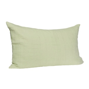 Perna dreptunghiulara verde deschis din bumbac 50x80 cm Haikei Hubsch