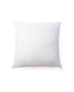 Perna patrata alba din fibre sintetice 50x50 cm Nubu Kave Home