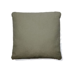 Perna patrata verde din fibre sintetice 52x52 cm Martina Chenille Kave Home