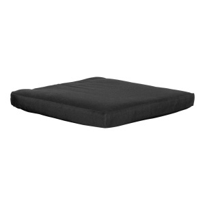 Perna pentru sezut din fibre sintetice negre 37x42 cm Alture House Nordic