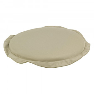 Perna sezut pentru exterior rotunda maro Havana din fibre sintetice 42 cm Poly Bizzotto