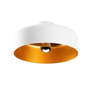 Plafoniera alba din metal Vesta The Home Collection