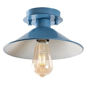 Plafoniera albastra din metal Konıksıvama The Home Collection