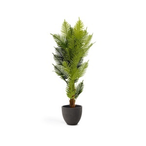 Planta artificiala cu ghiveci din fibre sintetice 150 cm Fern Kave Home