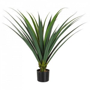 Planta artificiala verde din plastic 90 cm Ruscaceae Bizzotto