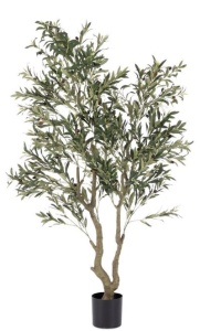 Planta artificiala verde/neagra din fibre sintetice 180 cm Olive Bizzotto