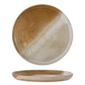 Platou din ceramica maro 33 cm Dahlia Creative Collection