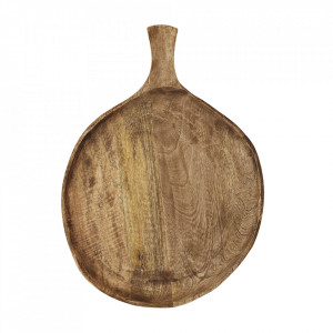Platou maro din lemn de mango 36x50 cm Chevannes Madam Stoltz