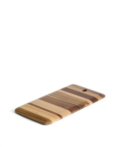 Platou pentru servire maro din lemn 19x36 cm Nover Kave Home