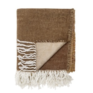 Pled maro din fibre sintetice 130x150 cm Ara Bloomingville