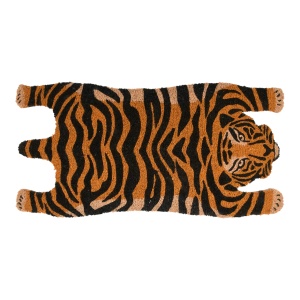 Pres intrare multicolor din fibre naturale 39x76 cm Tiger Esschert Design