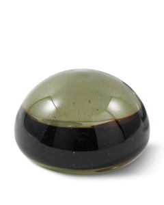 Prespapier gri inchis din sticla Calming Pebbles S Pols Potten