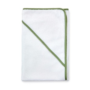 Prosop copii alb/verde din bumbac 75x75 cm Nuni Kave Home